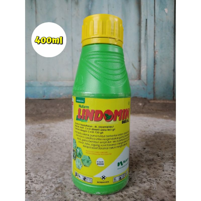 Lindomin Herbisida Selektif Pembasmi Rumput /Obat Pengendali Gulma (400ml)/Obat Rumput Liar Lindomin