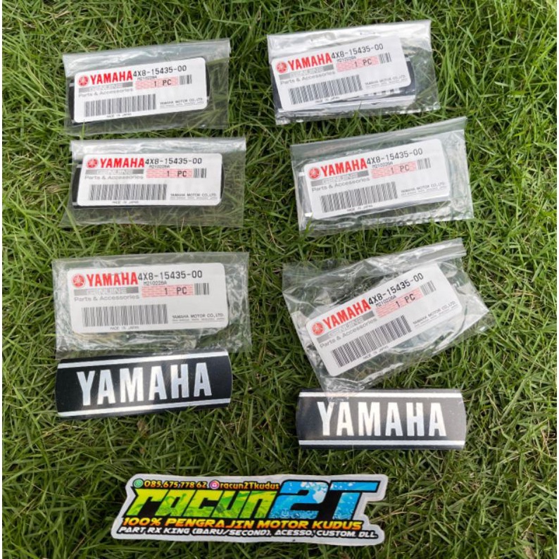 EMBLEM YAMAHA BLOK MESIN RX SPESIAL ORIGINAL YPG