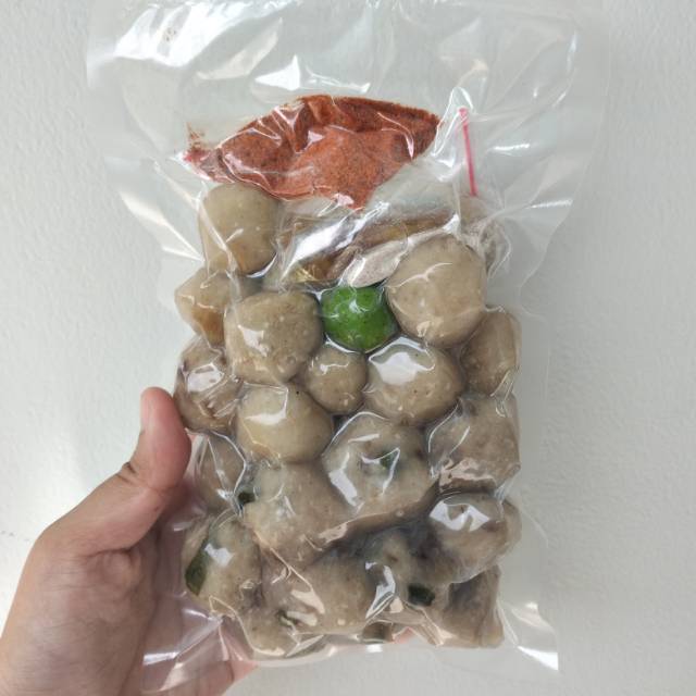 

Baso aci tulang rangu | baso aci isi gajih sapi/lemak sapi