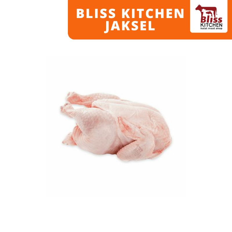 

Ayam Broiler Utuh / Whole Chicken / Ayam Karkas Frozen 0.8 - 0.9 Kg