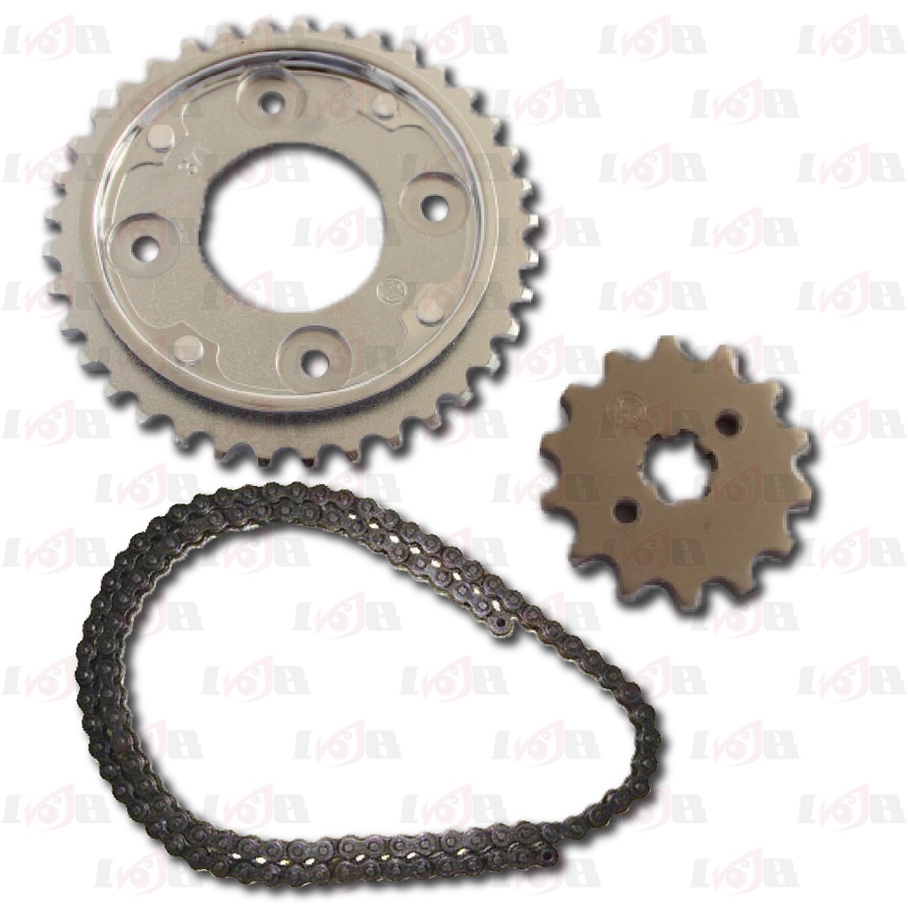 Aspira GearSet Blade New Revo 110 Kode KWW Drive Chain Rantai Roda Gir Depan Gear Belakang Motor