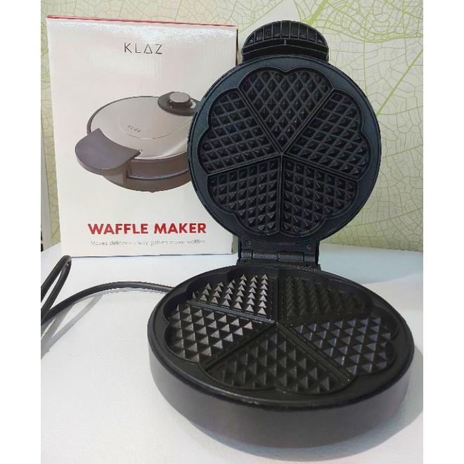 WAFFLE MAKER 5 CETAKAN / PEMBUAT KUE / KLAZ WAFFLE MAKER