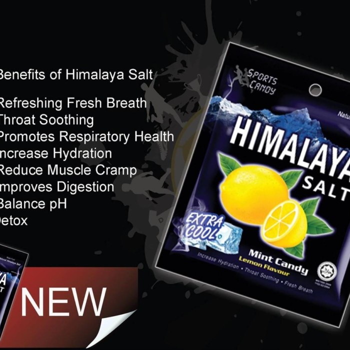 

Siap Krim Himalayan Salt Lemon Candy Box - Anti Oksidan