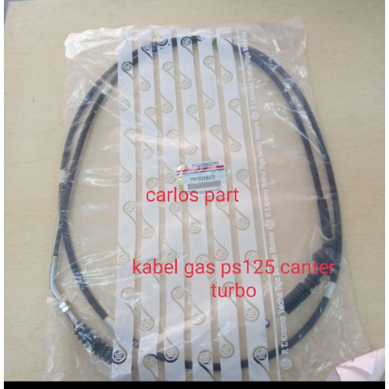 kabel gas canter fe73 dobel turbo ps125 dobel original