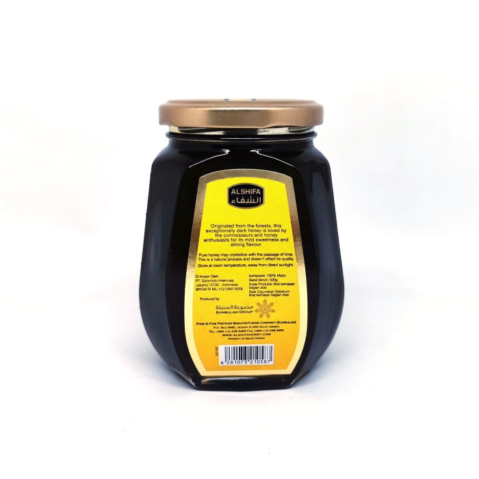 

nh201dd Madu Al Shifa Alshifa Black Forest Honey Madu Hitam Original 500Gram Ds201Fs