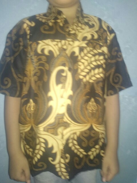 Kemeja Batik Anak Laki Laki 3-12 Tahun