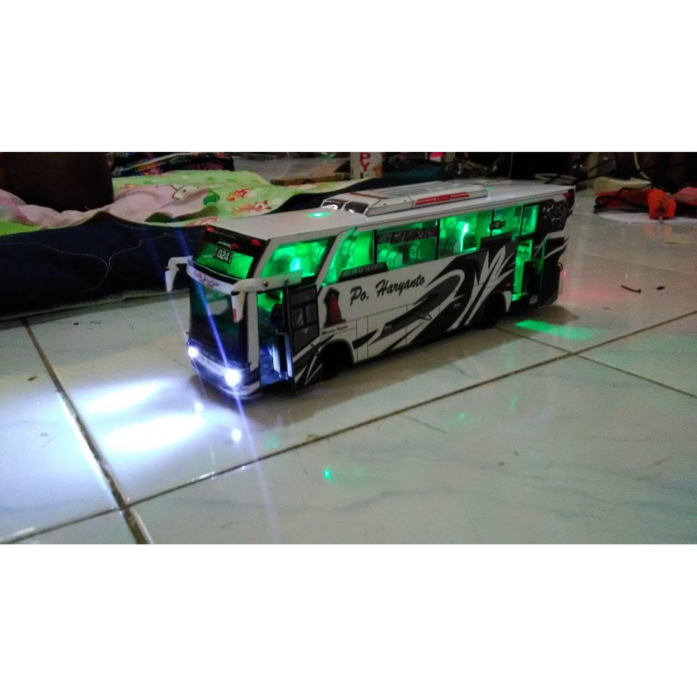Miniatur Bis RC Haryanto Hm 24 Java King | Miniatur Bis Remot Kontrol | Miniatur Bis Remote Control