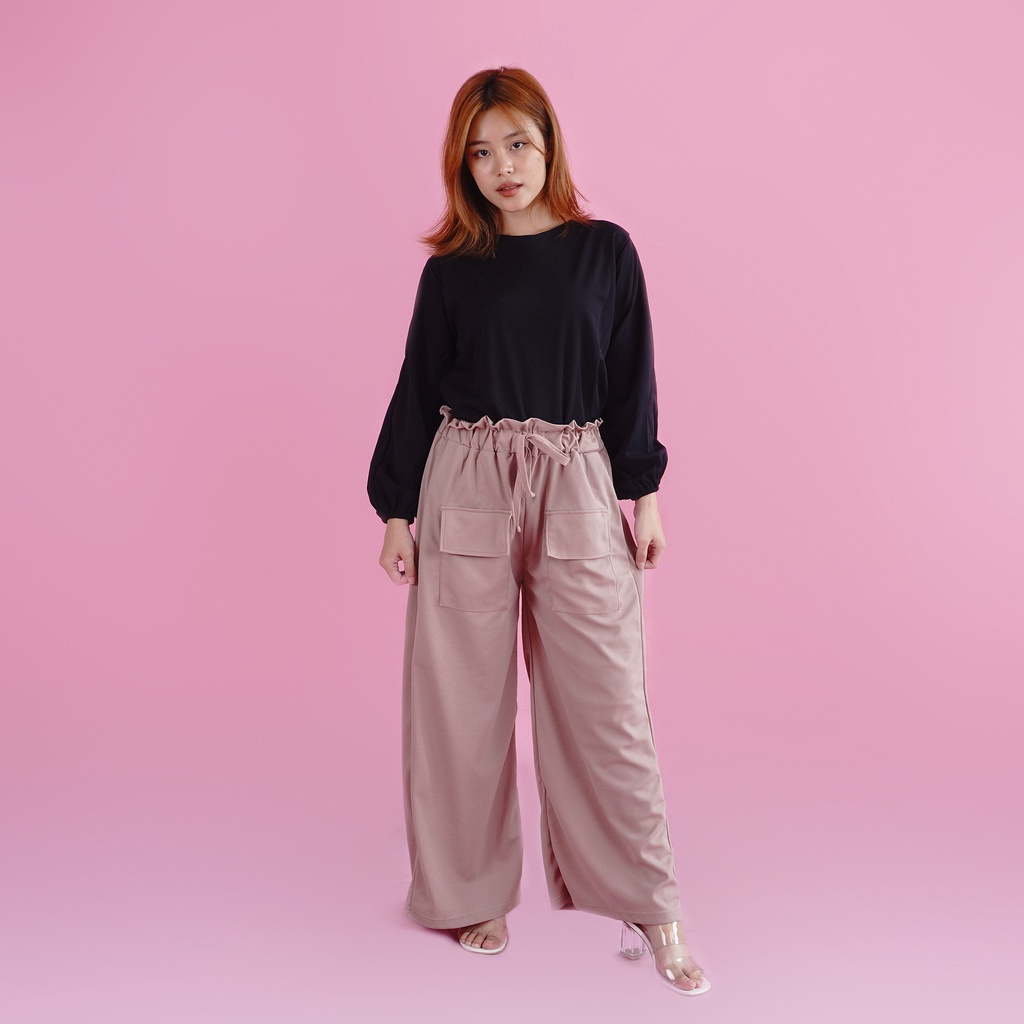 Dream Pocket Cullote Pants Wanita | KULOT CREPE PREMIUM/ DREAM POCKET KULOT PANTS