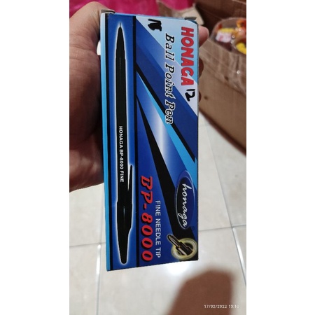

bolpen honaga bp8000 warna hitam