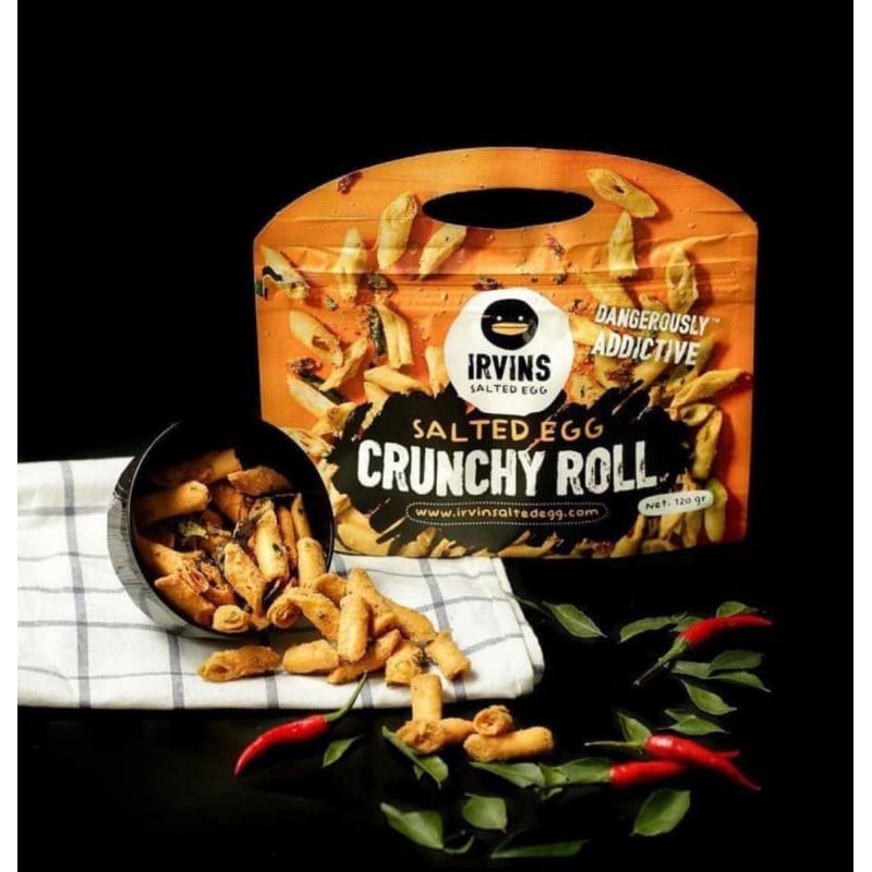 

Irvins Salted Egg Crunchy Roll 120 gr