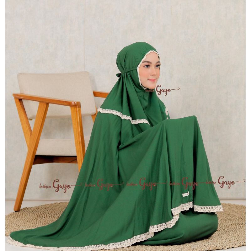 MUKENA RENDA MUKENA katun rayon