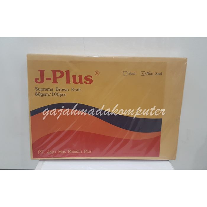 

Amplop Kertas Coklat Samson D merk J Plus uk Folio F4 isi 100pcs Diskon