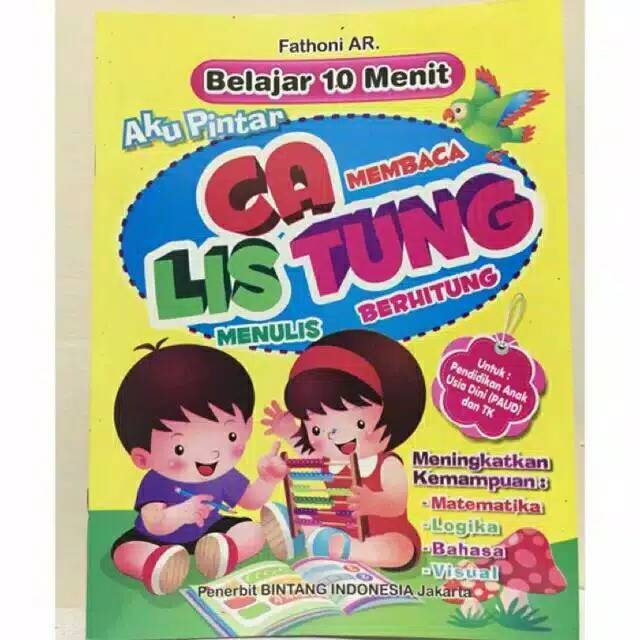 Buku Anak - Belajar 10 Menit Calistung