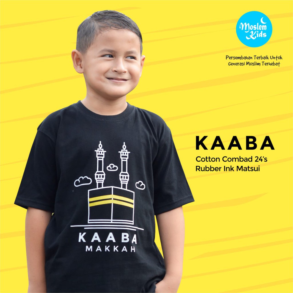 Kaos Anak Moslem Kids Size L-XL