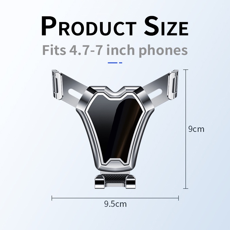Volkswagen Stand Handphone Universal 4.7-7 inch Dapat Berputar 360 Derajat Ventilasi Ac Mobil Holder Handphone Untuk Polo Volkswagen Golf Scirocco Beetle Passat CC T5