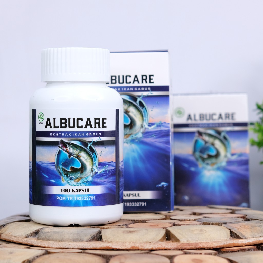 Albucare Obat Pengering Luka Pasca operasi Cesar Luka Jahitan Sunat Diabetes Herbal Isi 100 Kapsul BPOM Original