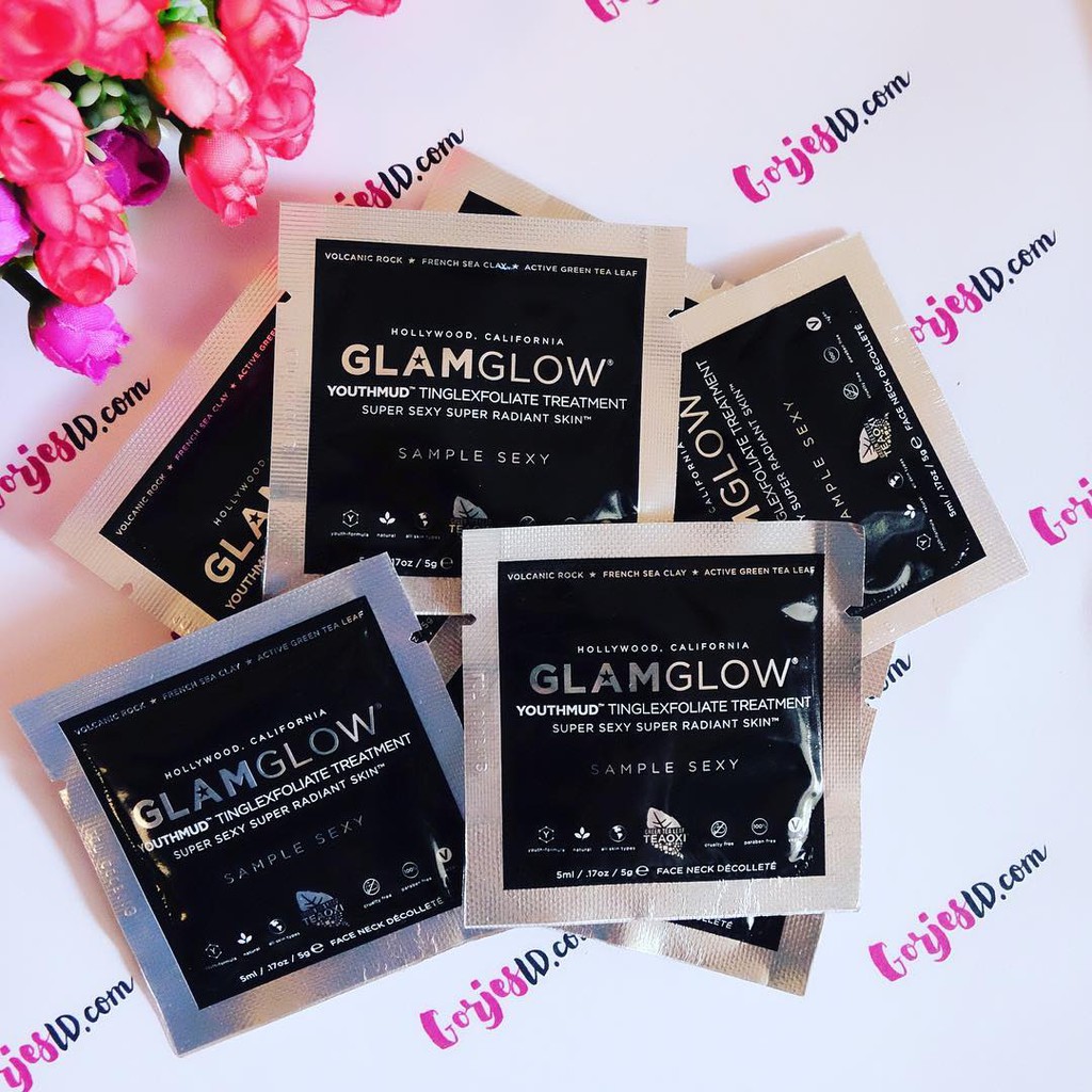 GLAMGLOW YOUTHMUD Sachet Sample Travel Size