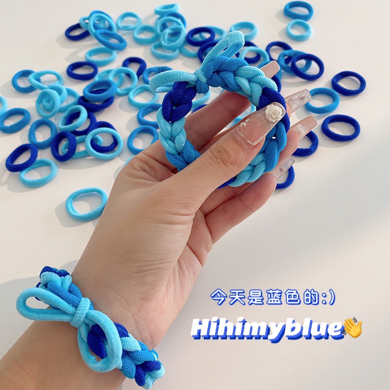 2022 Ikat Rambut Karet Handmade Diy Gaya Korea Untuk Wanita