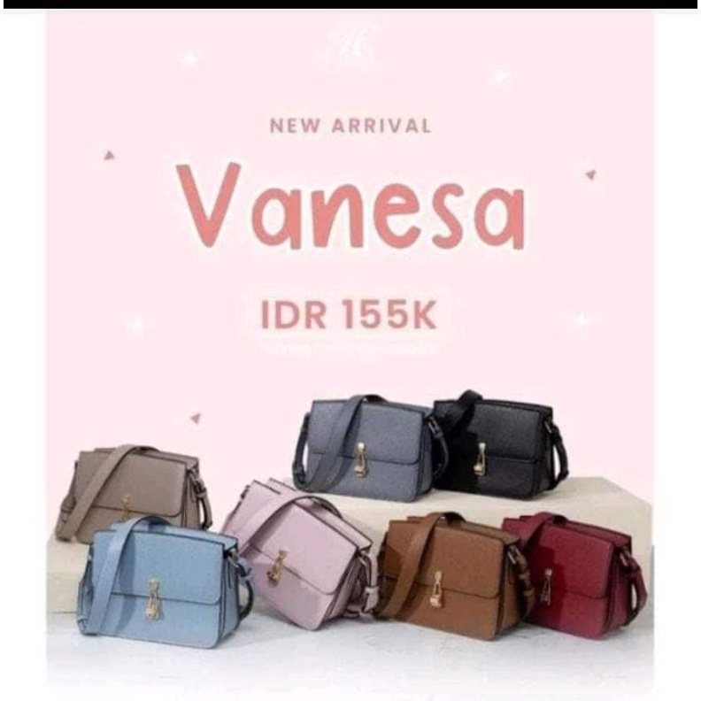 *PROMO APRIL* VANESA BAG by JIMS HONEY Tas Selempang Slingbag Handbag Tas Vanesa