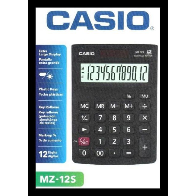 

Big Sale Kalkulator Casio Mz-12S Keren