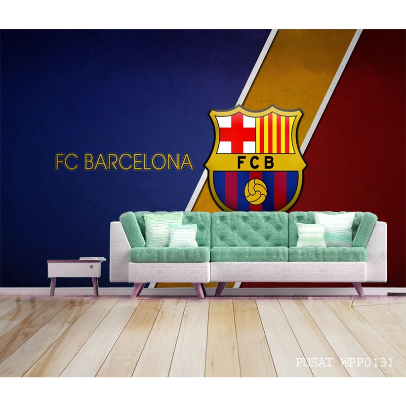 Print Wallpaper Dinding 3d motif Team Sepak Bola