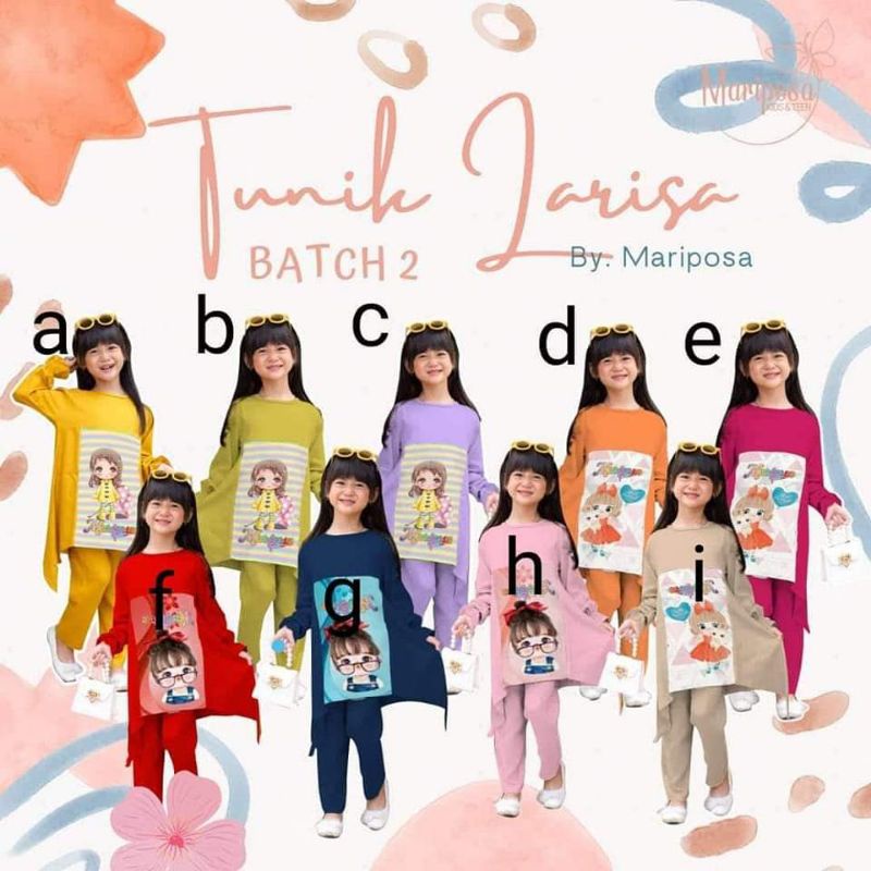 Setelan Anak Mariposa