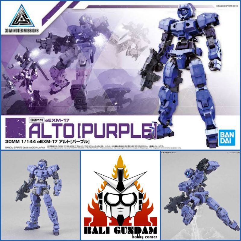 30MM 1/144 eEXM-17 ALTO PURPLE