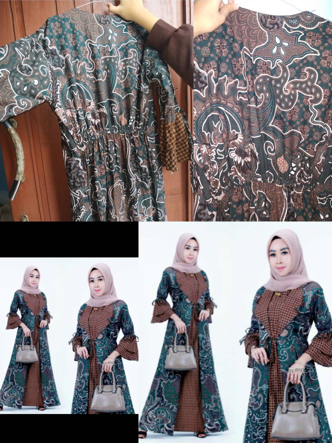Gamis Batik Manggar, Padi,sekar,cantik,kubis,kipas,daun,kupu,nadine,gendis
