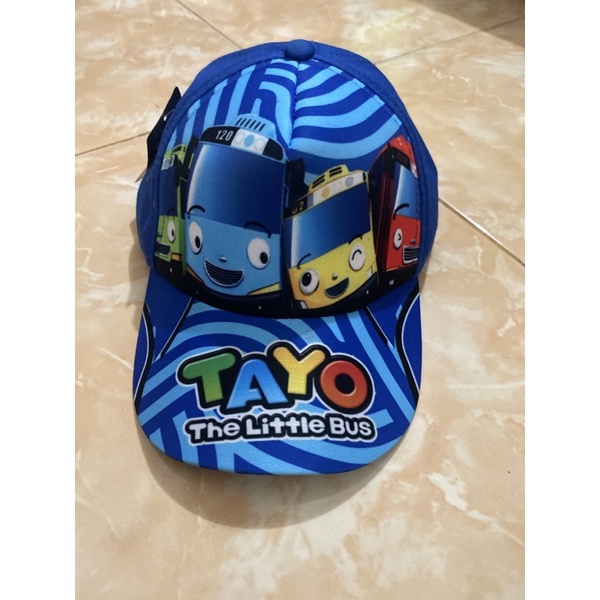 SETELAN BAJU ANAK BUS TAYO 1-10 TAHUN BEST SELLER