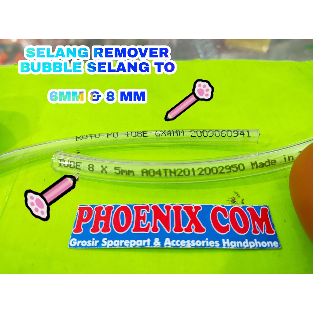 SELANG REMOVER BUBBLE 8MM REMOVER BUBBLE NEPTO BR-1