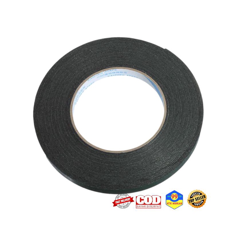 FOAM TAPE/double foam/lakban busa/isolasi bolak balik/isolasi karet/perekat