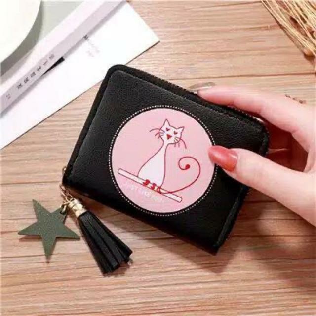 [LOKAL] DOMMO - D1290 DOMPET TAEYON - Dompet Lipat Wanita Morymony