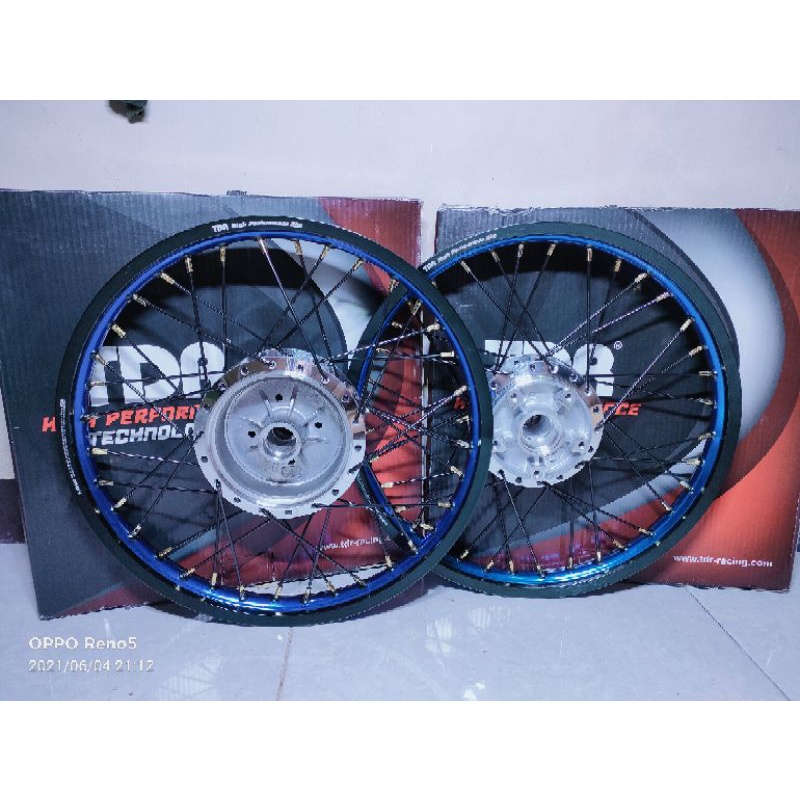 velg paketan set ring 17 TDR twu tone JUPITER Z/MX - VEGA - VIXION - CBR/CB - SATRIA FU - SONIC