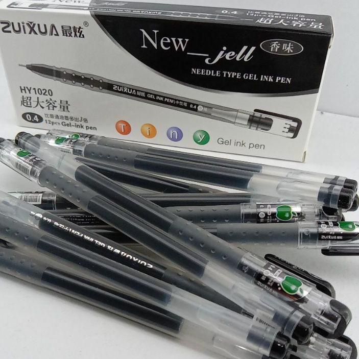 

TERMURAH Pen zuixua / New_jell 12 PCS / pen gel murah / pulpen new jell gel ink pen