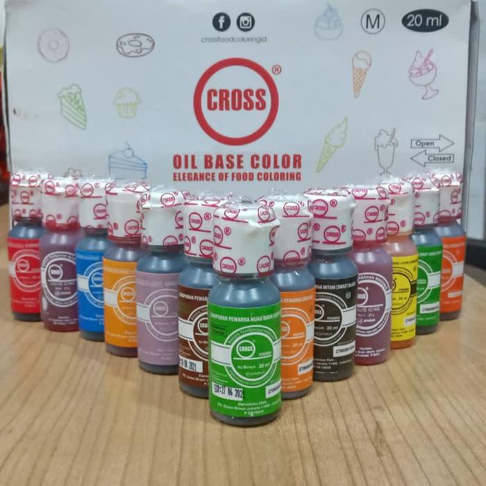 

Pewarna Cross oil based 20ml BERKUALITAS