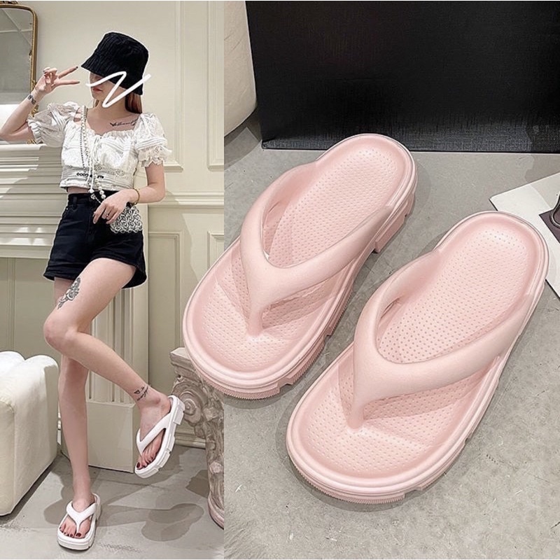 Wedges 8009 sendal wanita import realpict