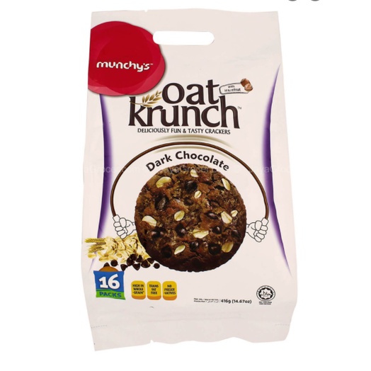 Oat Krunch Munchy's 416 gr Dark Chocolate crunch munchys coklat