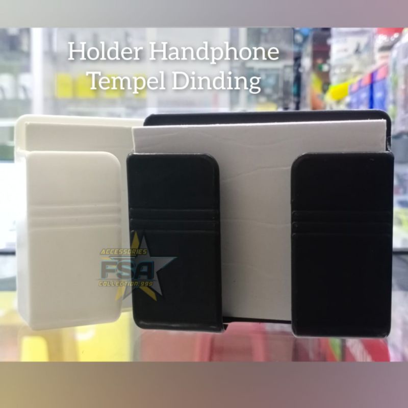 HOLDER HANDPHONE TEMPEL DINDING TEMPAT CHARGER HP DAN TEMPAT REMOTE