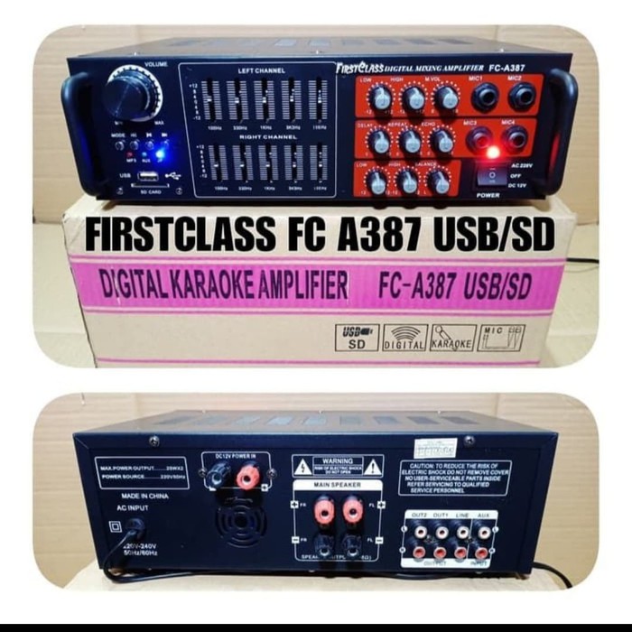 Ampli FIRSTCLASS FC A387 bluetooth