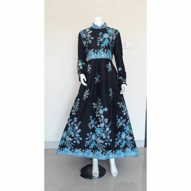 Gamis Batik Prada Busana Muslim Shopee Indonesia Gamis Batik Prada Busana Muslim Shopee Indonesia