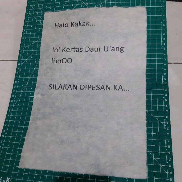 

lkjj Kertas Daur Ulang Abaca Natural A2 craft paper untuk kolase dekorasi mahar craft Kerajinan