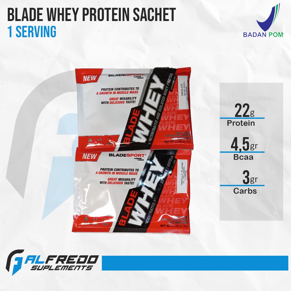 Blade Whey Protein 1 Serving Trial Size Whey Protein
