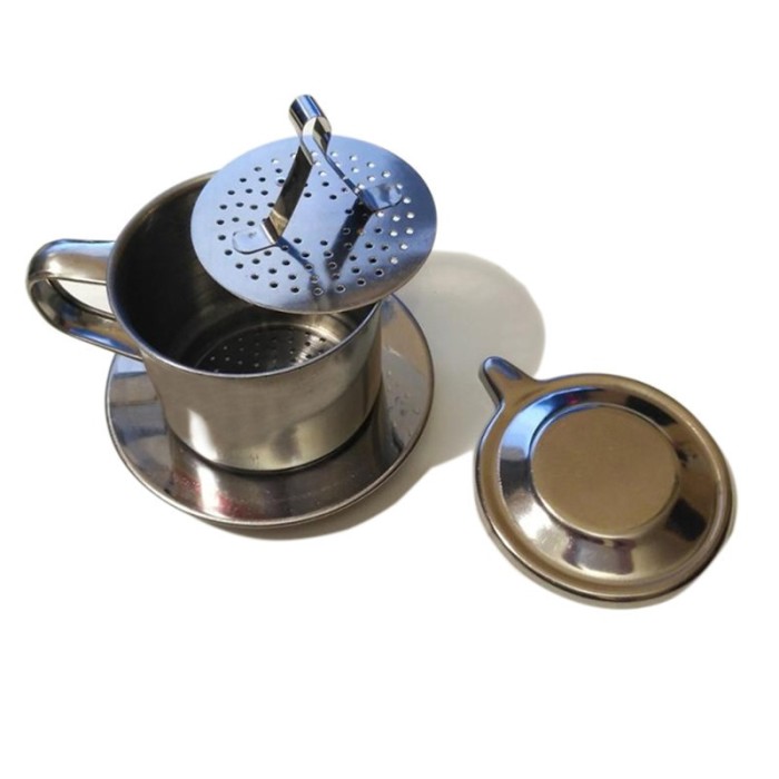 Filter OneTwoCups Saring Kopi Vietnamese Coffee Drip Pot Stainless