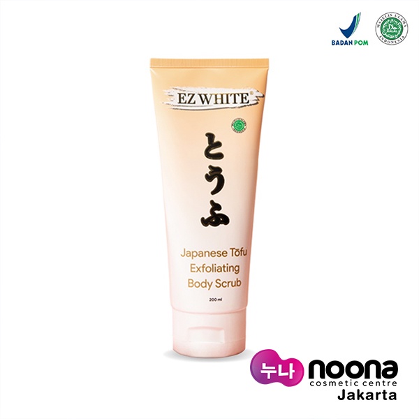 EZ WHITE JAPANESE TOFU EXFOLIATING BODY SCRUB 200ML