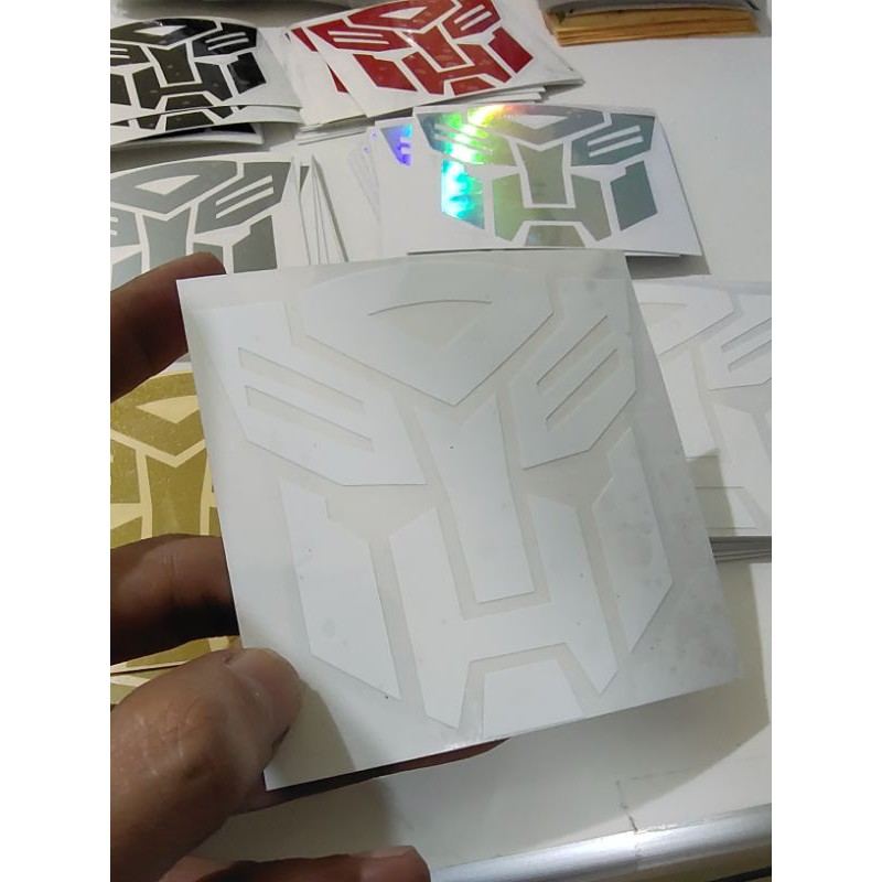 STICKER TRANSFORMERS 1 CUTTING