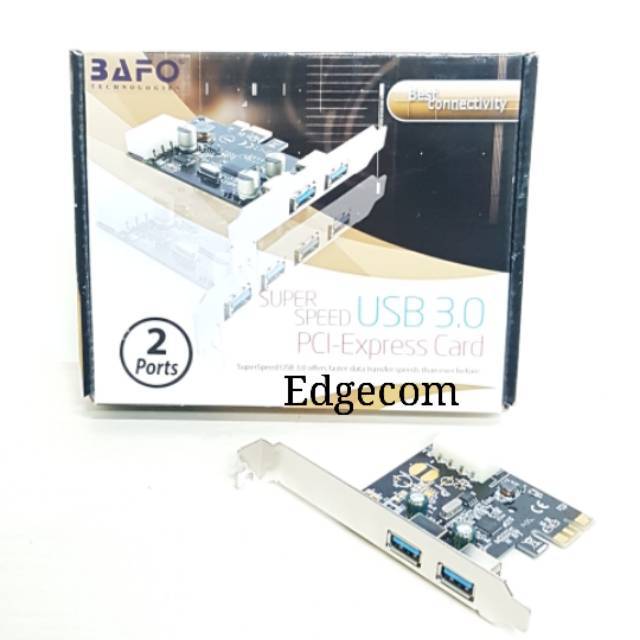 PCI Express USB 3.0 2 Port BAFO ORIGINAL