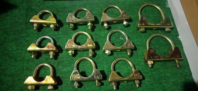 Klem Knalpot 2 Inch - U Bolt / Exhaust Clamp