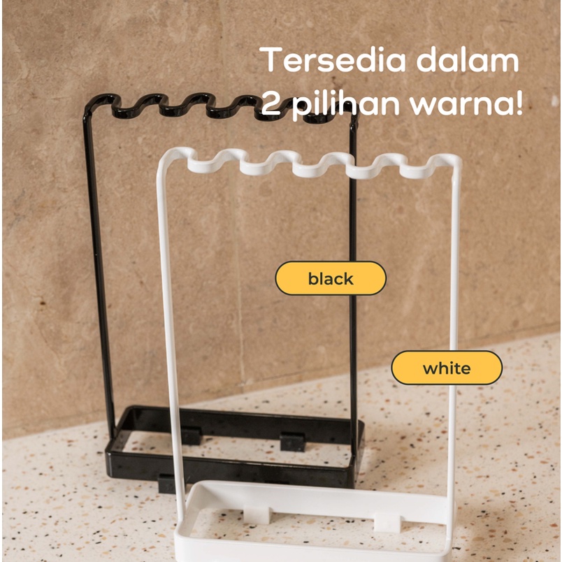 【IKONE】MITCHY Gantungan Sikat gigi Cukuran Odol Rak kamar mandi Nordic Style Organizer Rak Serbaguna