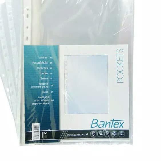 

SALE!! KODE-764 PP Pocket F4 Bantex isi 20 lembar
