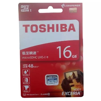 MEMORY CARD Memory Card Toshiba Exceria Micro SDHC/XC UHS-I Class 10 (48MB/s)